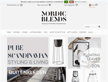 Tablet Screenshot of nordicblends.nl